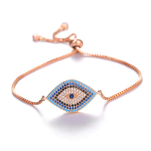 Juliana Eye Charm Adjustable Bracelet