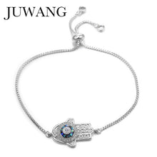 Load image into Gallery viewer, Juliana Eye Charm Adjustable Bracelet
