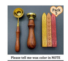 Load image into Gallery viewer, Wax Seal Stamp / Wedding Invitation / Birthday Party Sealing Stamp / Gift Box Set Message Seller
