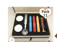 Load image into Gallery viewer, Wax Seal Stamp / Wedding Invitation / Birthday Party Sealing Stamp / Gift Box Set Message Seller
