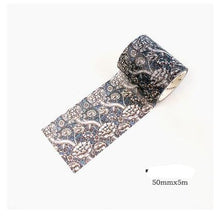 Load image into Gallery viewer, 50mm William Morris British art floral printing decoration tape
