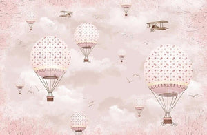 Vince wall paper  Pink