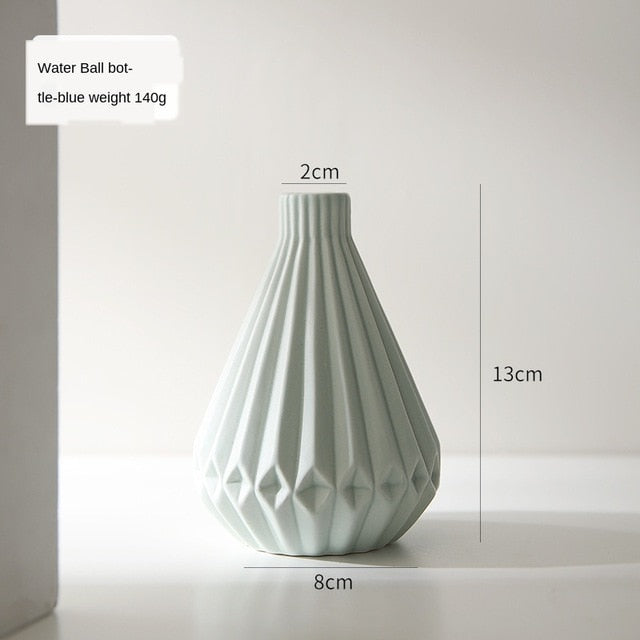 Ceramic Flowers Vase  Home Decoration