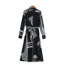 Load image into Gallery viewer, Chloe  Vintage Long Dress
