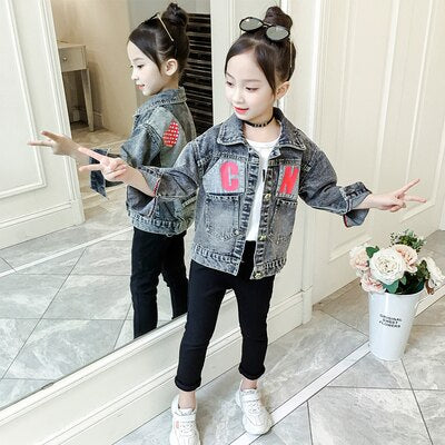 Sophia Girls Denim Jacket