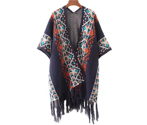 Lila  Tribal Ethnic  Cardigan