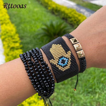 Load image into Gallery viewer, Clara eye  Handmade Bracelet Set
