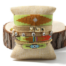 Load image into Gallery viewer, Clara eye  Handmade Bracelet Set
