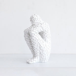 Abasract Statue Resin  Modern Art