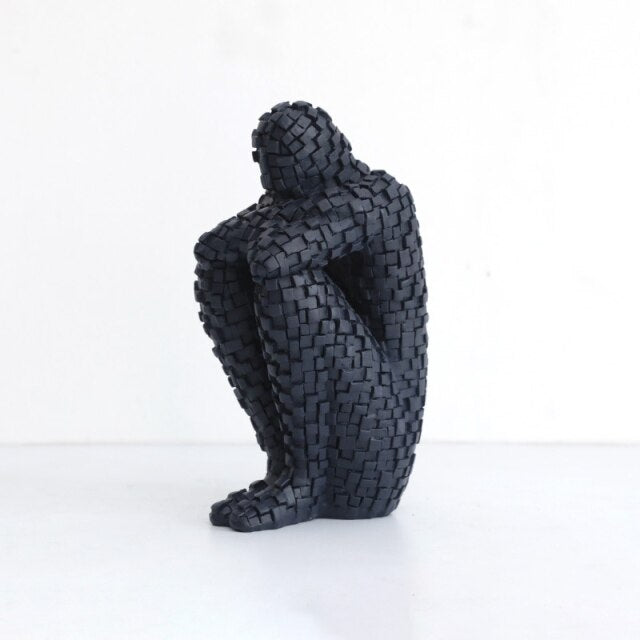 Abasract Statue Resin  Modern Art
