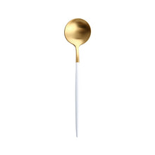 Load image into Gallery viewer, White &amp; Gold Dinnerware
