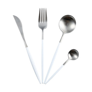 White & Gold Dinnerware