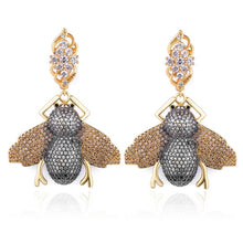 Load image into Gallery viewer, Bee Stud Earrings
