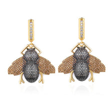 Load image into Gallery viewer, Bee Stud Earrings
