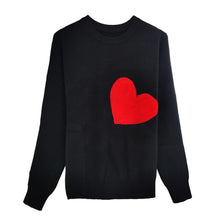 Load image into Gallery viewer, Anthro SUNDRY SWEATER with BIG RED HEART

