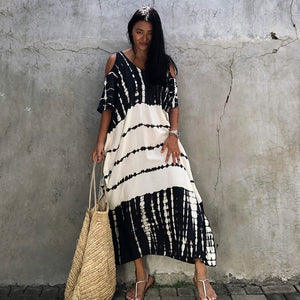 Andrea Bohemian Style Long Dress Beach Dress