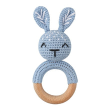 Load image into Gallery viewer, 1Set Crochet Bunny Baby Teether
