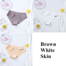 Load image into Gallery viewer, Ice Silk Women&#39;s Panties Set G String 3 pieces
