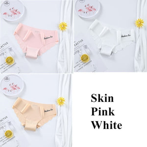 Ice Silk Women's Panties Set G String 3 pieces