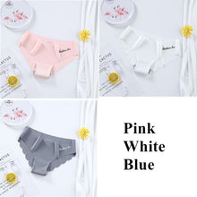 Load image into Gallery viewer, Ice Silk Women&#39;s Panties Set G String 3 pieces
