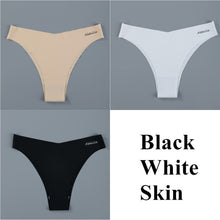 Load image into Gallery viewer, Ice Silk Women&#39;s Panties Set G String 3 pieces
