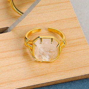 Minimalist Trendy 925 Silver Wide Ring