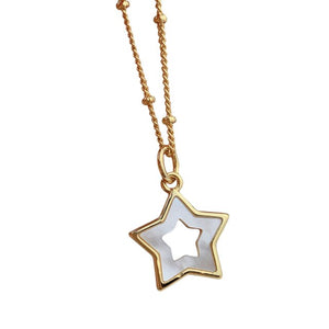 Pearl  Star  Necklace