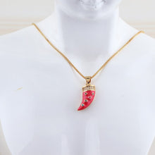 Load image into Gallery viewer, Horn Hippie Necklace
