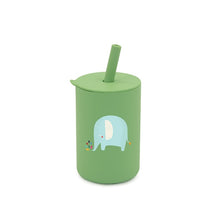 Load image into Gallery viewer, Baby Silicone Sippy Cups BPA-Free Portable Storage Snack Container Feeding Cup For Children Leakproof Learning Drink Cup Sets

