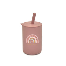 Load image into Gallery viewer, Baby Silicone Sippy Cups BPA-Free Portable Storage Snack Container Feeding Cup For Children Leakproof Learning Drink Cup Sets
