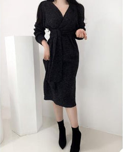 Knitted  Dress Sweater