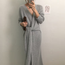 Load image into Gallery viewer, Knitted  Dress Sweater
