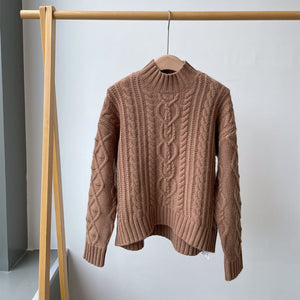 Fashion Sweater Turtleneck 100%