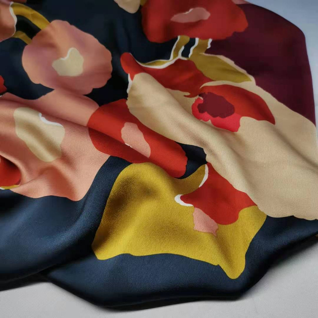 Chiffon Satin Silky  Fabric Tilda