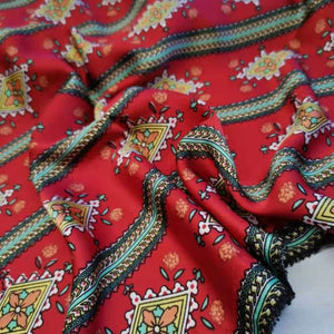 Chiffon Satin Silky  Fabric Tilda