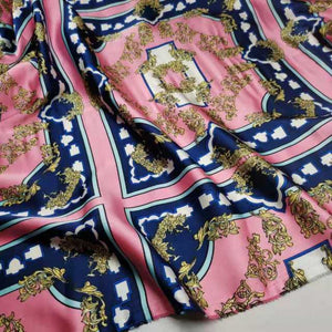 Chiffon Satin Silky  Fabric Tilda