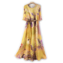 Load image into Gallery viewer, Long Silk Dress Beach
