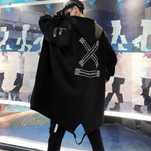 Load image into Gallery viewer, Men Hooded Jacket Hip Hop Streetwear
