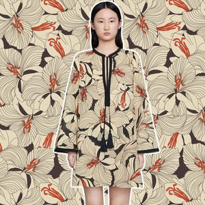 Italian Brand Printed Fabric