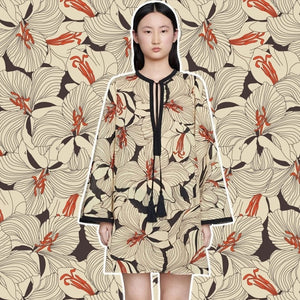 Italy Digital Printing Polyester Fabric