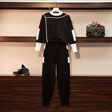 Load image into Gallery viewer, Knitted Fashion Boho Tracksuit 2 Piece Set

