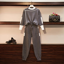 Load image into Gallery viewer, Knitted Fashion Boho Tracksuit 2 Piece Set
