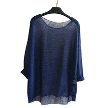 Load image into Gallery viewer, Anthrop Linen Cotton Loose Blouse
