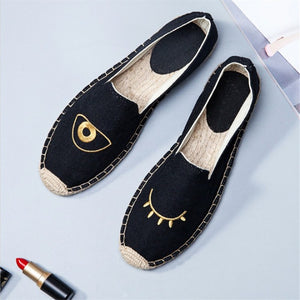 Casual woman  anthro espadrilles