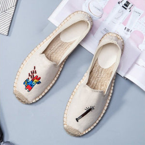 Casual woman  anthro espadrilles