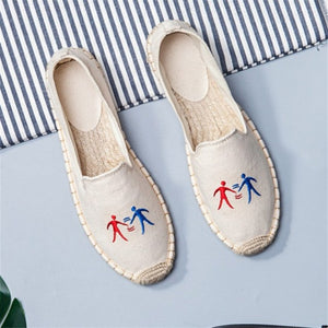 Casual woman  anthro espadrilles