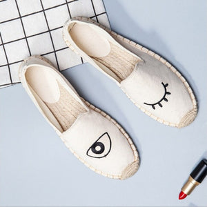 Casual woman  anthro espadrilles