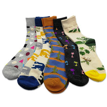 Load image into Gallery viewer, Fun 5 Pairs/lot Cotton Brand Men  Socks
