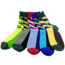 Load image into Gallery viewer, Fun 5 Pairs/lot Cotton Brand Men  Socks
