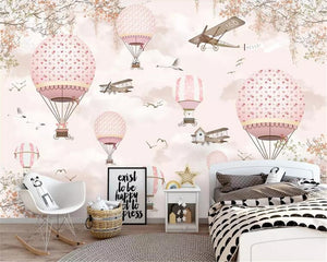 Vince wall paper  Pink